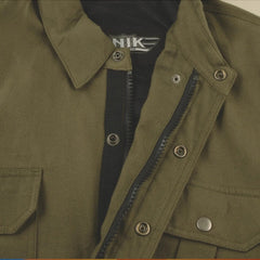 Sargeant - Mens Green Armored Flannel