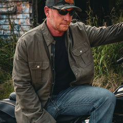 Sargeant - Mens Green Armored Flannel