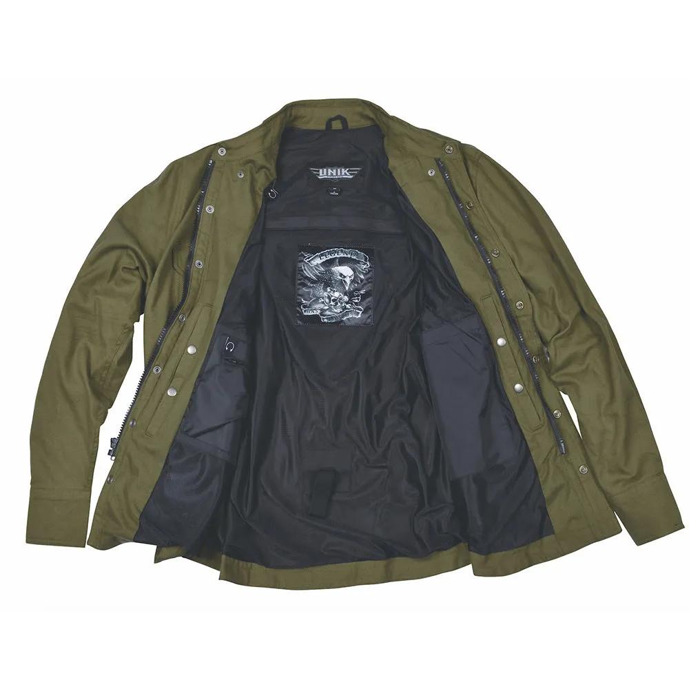 Sargeant - Mens Green Armored Flannel