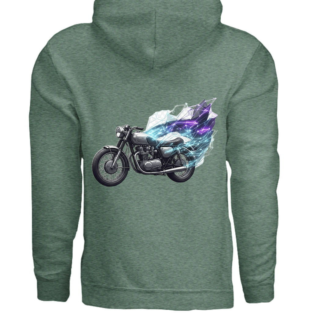 Heather Sport Dark Green - BACK