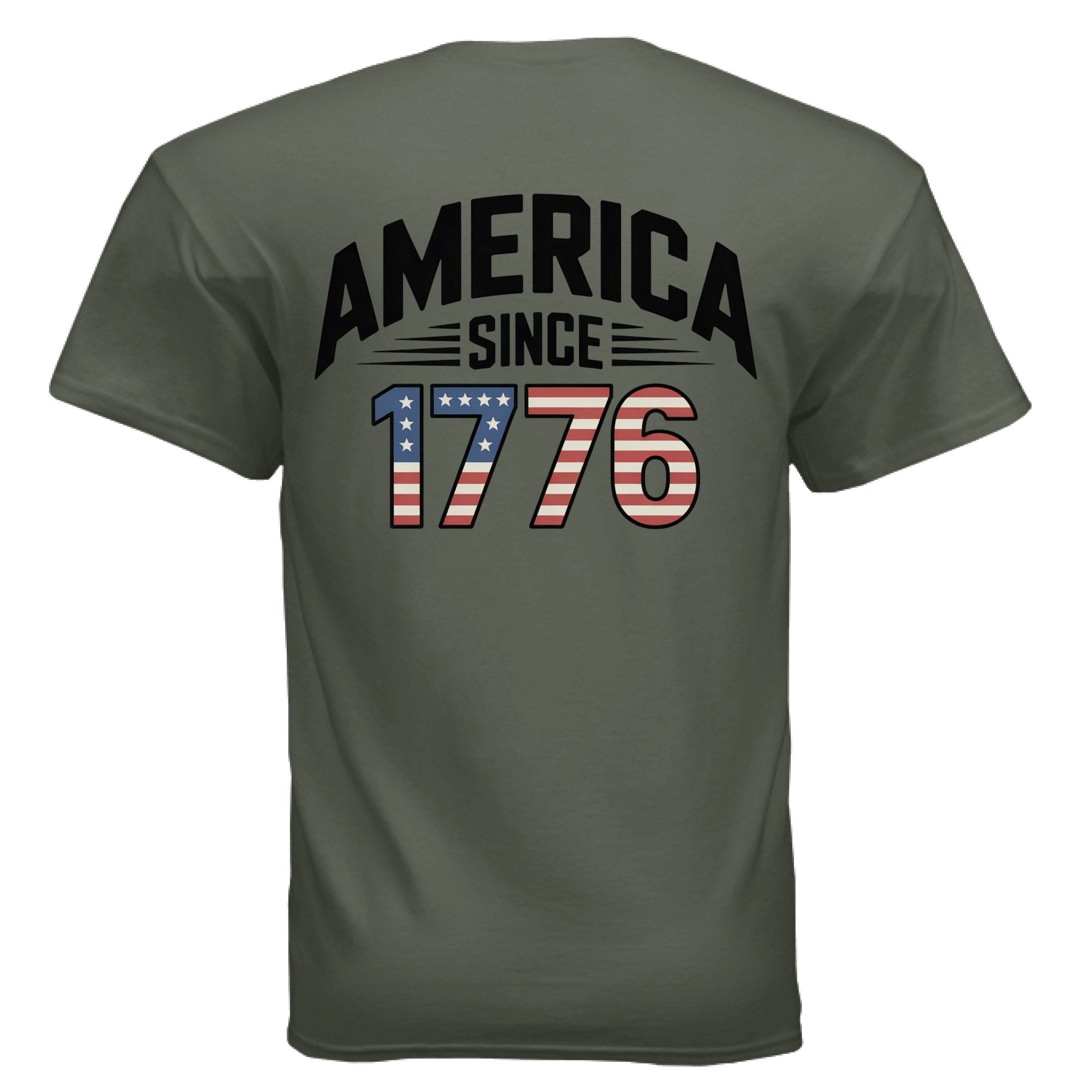 MILITARY GREEN - BACK